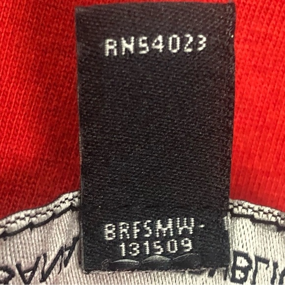 Banana Republic red embellished sleeveless scoop neck shell tank blouse S - Picture 7 of 8